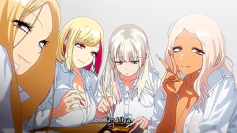 Gyaru Harem Invasion 1 – Businessman Is Hentai Reverse Gangbanged By Huge Tits