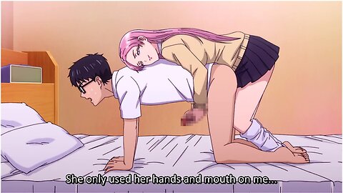 The Gyaru I Hang Out With Lets Me Use Her Pussy 4 – Busty Hentai Student 18+ Gives Wet Handjob