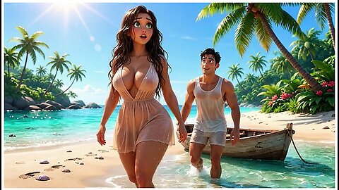 Alone On A Tropical Island With My Stepsister – 3d Ai Generated Porn