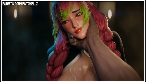Mitsuri Kanroji Fresh Hentai 3d Animation Demon Slayer Anime