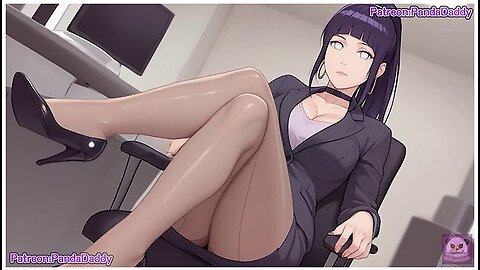 Naruto Shippuden Boss Hentai – Big Tits Hinata Hyuga Woman Boss Blow Job For Her Office Man Hentai By Pandadaddy