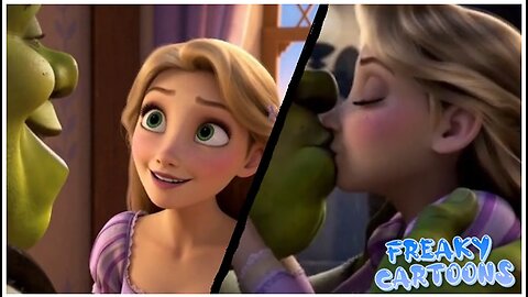 Rapunzel Takes Shreks Massive Cock 3d Sex