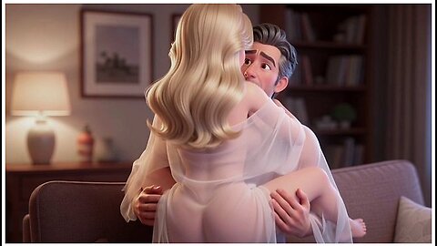 Cartoon Stepdad Fucks Blonde Girl On Couch
