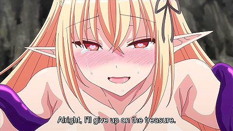 A Book About An Elf Branded With A Lewd Crest 1 – Busty Hentai Elf Is Banged By Tentacles