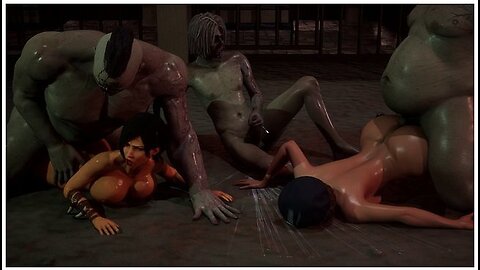 Zombie Gangbang Ada Wong And Jill Valentine – Resident Evil Anal Hentai Cartoon