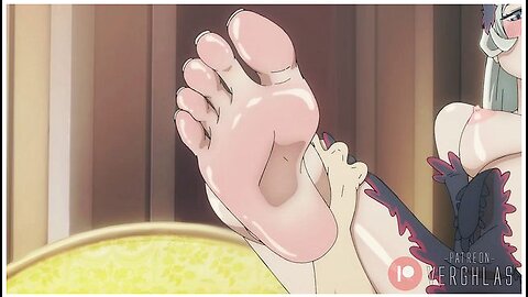 Danmachi Hentai – Freya Fucked On The Couch