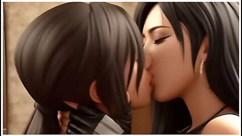 Anime Hentai Lara Croft X Tifa Lockhart Futa X Futa – Tomb Raider X Final Fantasy Cartoon